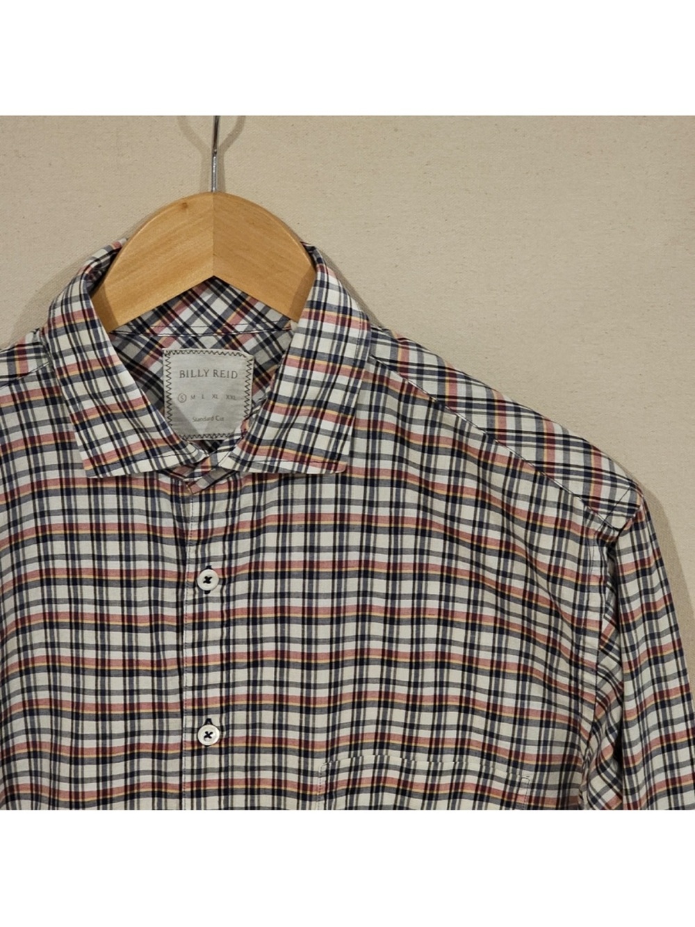 Billy Reid Standard Cut Button Down S